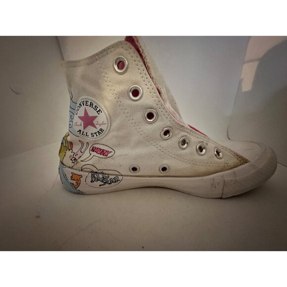 Converse Chuck Womens All Star High Top Sneakers Womans 8 Notebook 2021 White  C - Picture 9 of 11